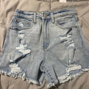 Boyfriend Ripped Shorts